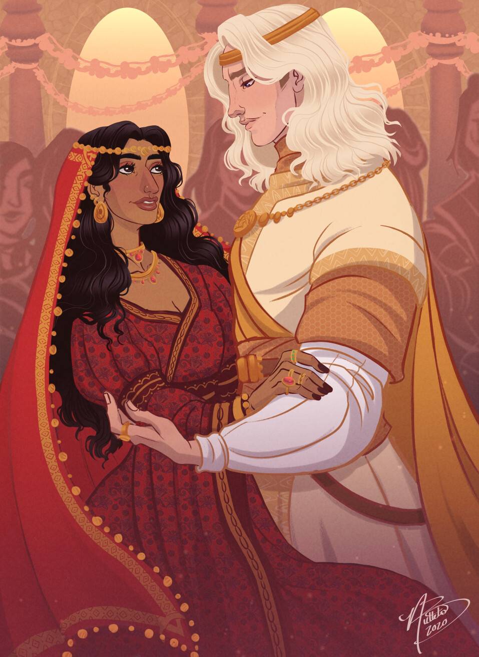 Elia Martell and Rhaegar Targaryen by Naomi Buttelo | Scrolller