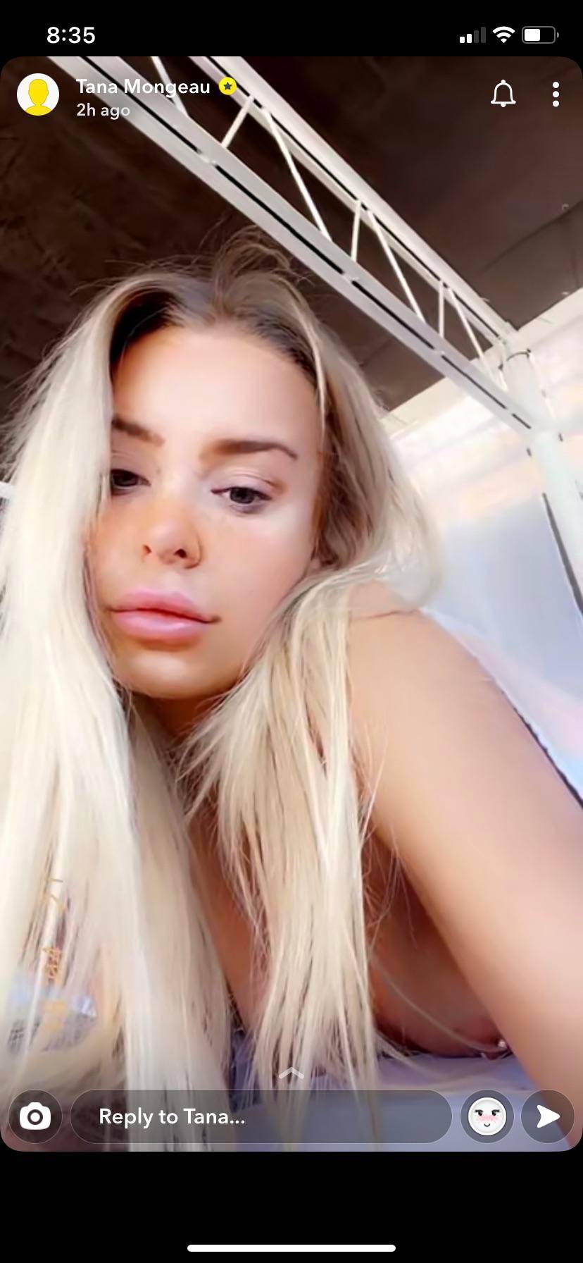 Young lady Outdated genius Tana snap story nip slip | Scrolller