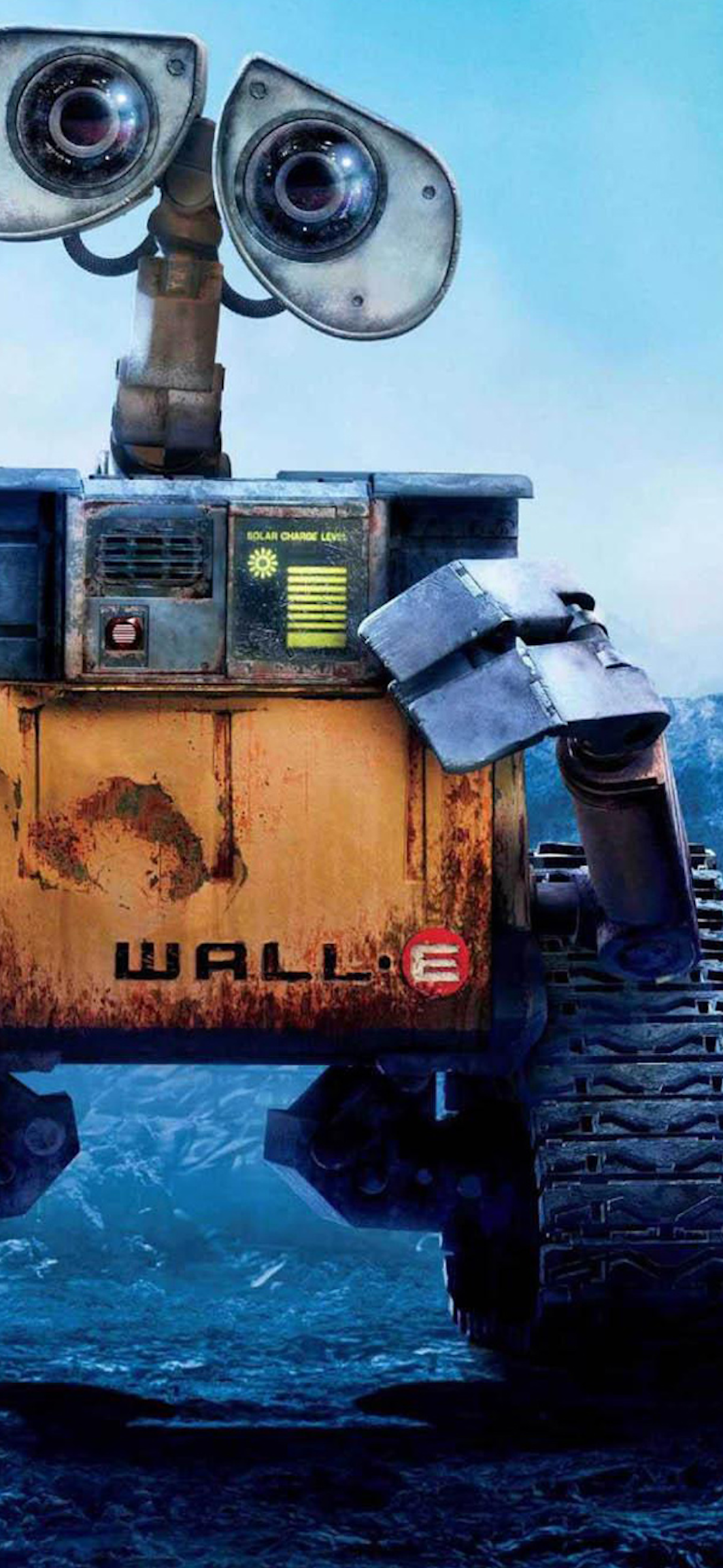 Wall-E Pixel 4a Punch Hole Wallpaper | Scrolller