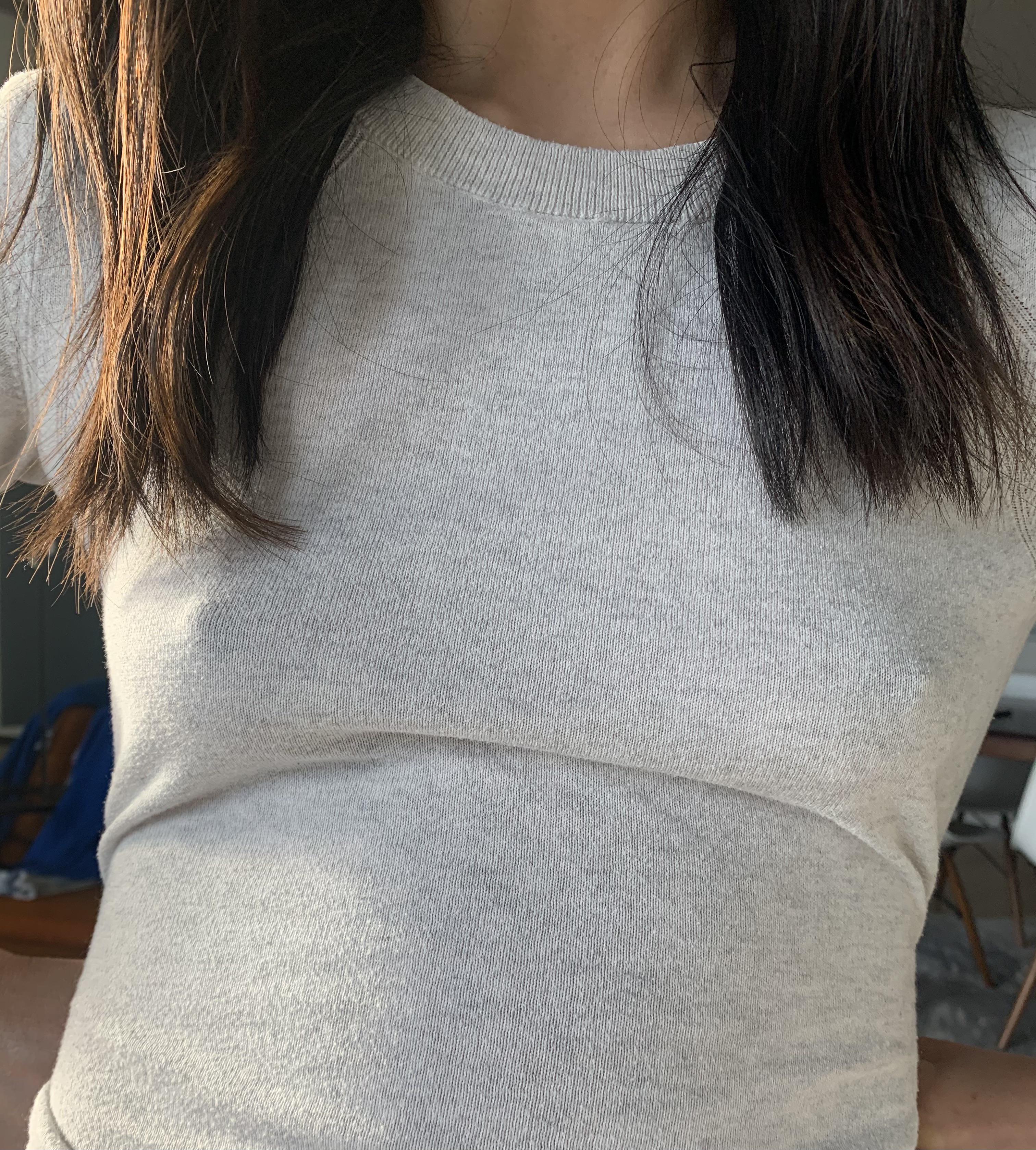 Anyone going to notice my braless Thai tities today?